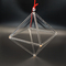 Professional manufacturer 's crystal singing pyramids best price